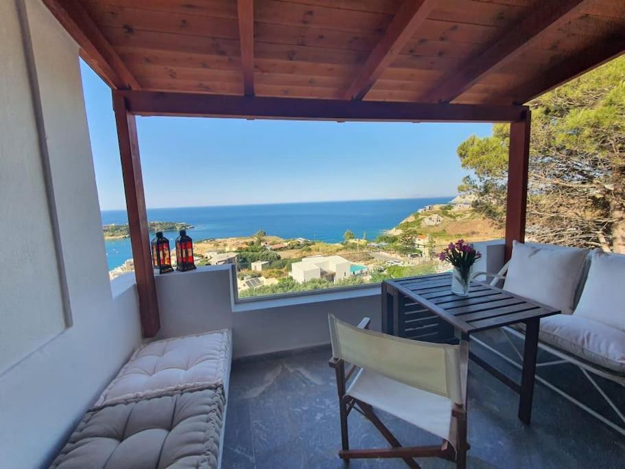 Endless Blue Villa - Amazing Sea View Agia Pelagia  Exterior foto