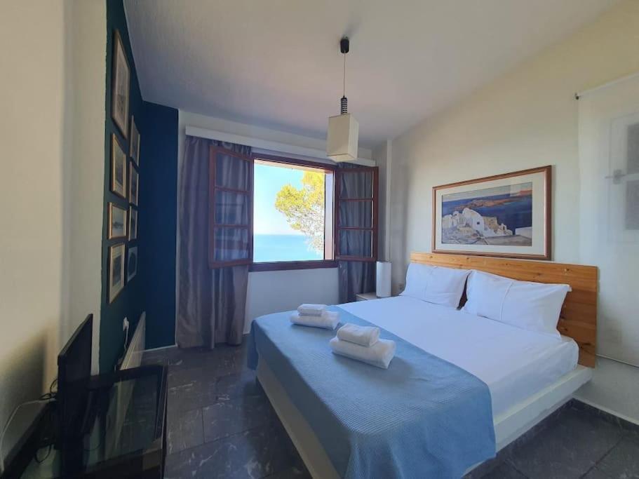 Endless Blue Villa - Amazing Sea View Agia Pelagia  Exterior foto